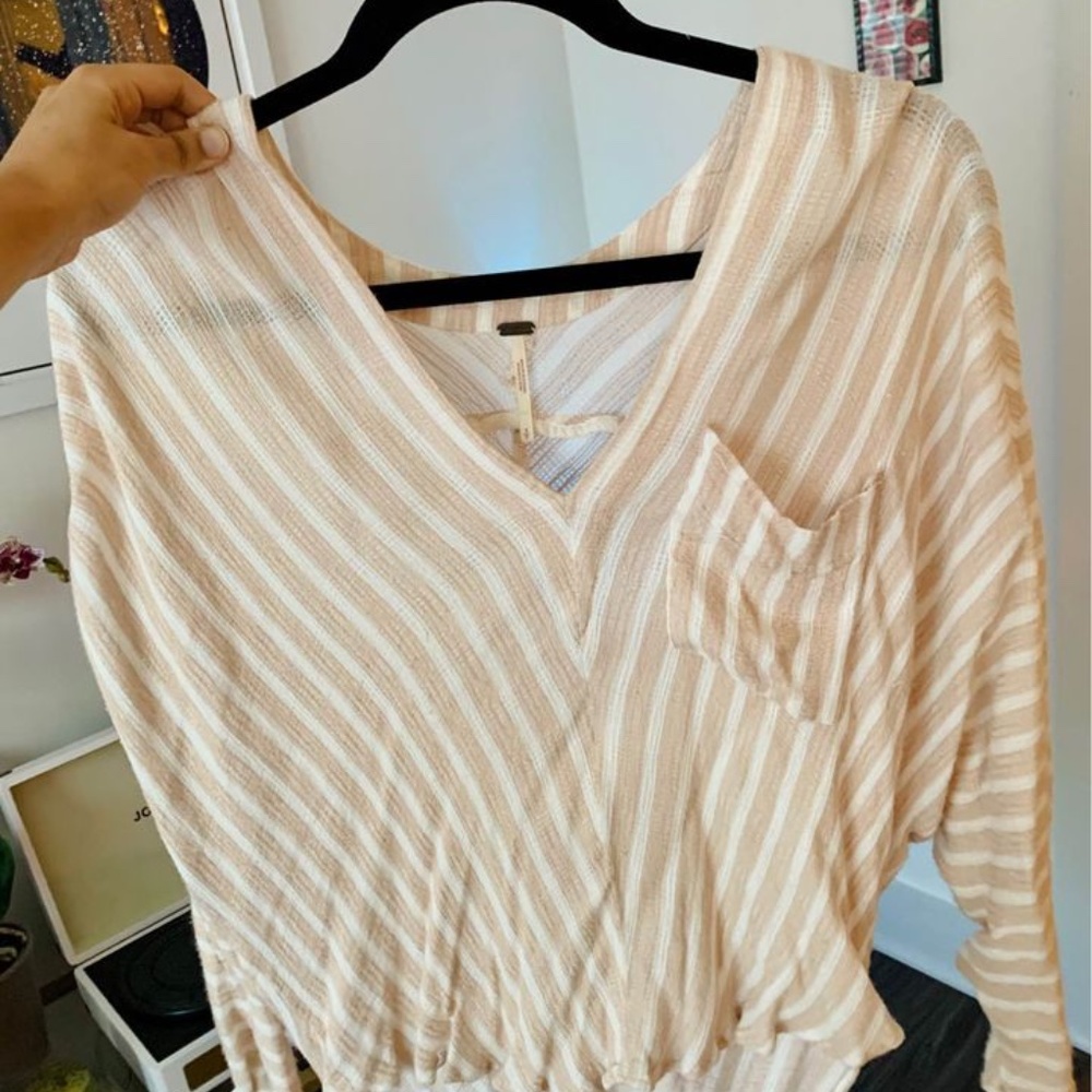 Free People Striped Top